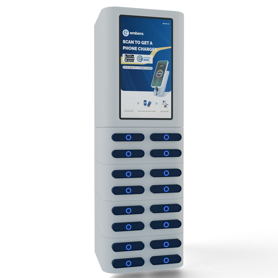 Trạm để bàn dạng xếp chồng (16 cổng sạc)