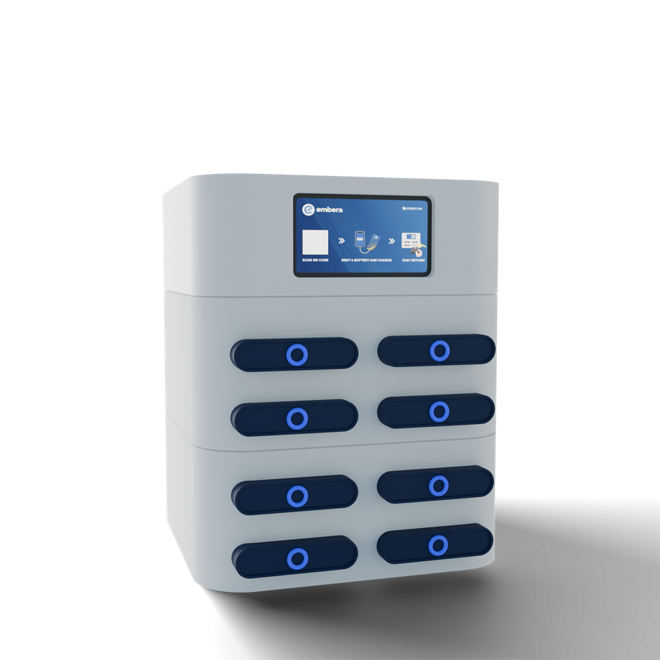 Trạm để bàn dạng liền (8 cổng sạc)